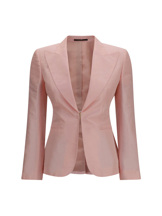 Jacket Silk Faille Hopeful Pink