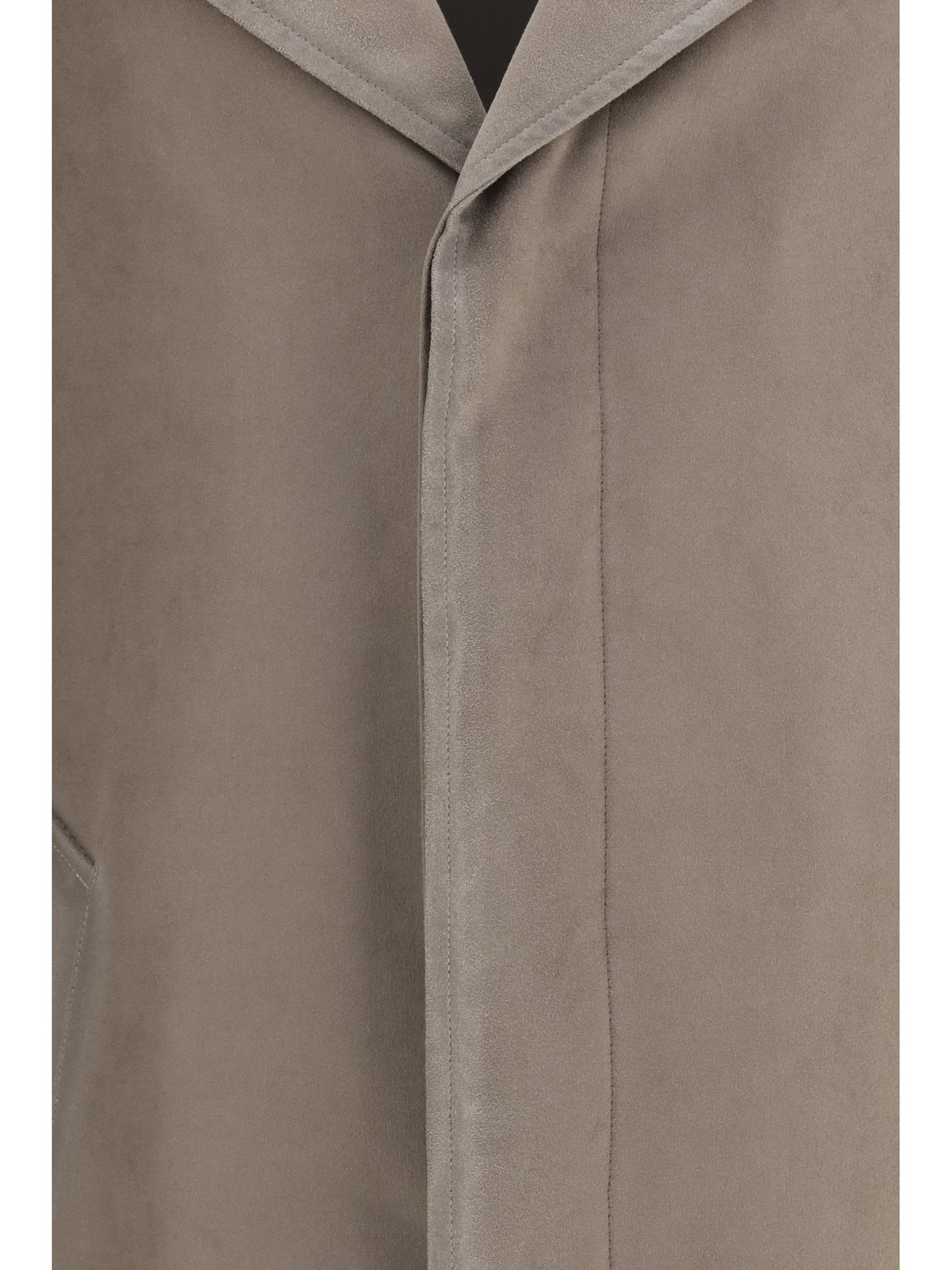 Coat Fustian Khaki Brown