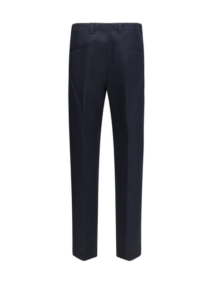 Trousers Ink Cotton Twill