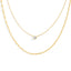 18k Gold Over Sterling Silver
