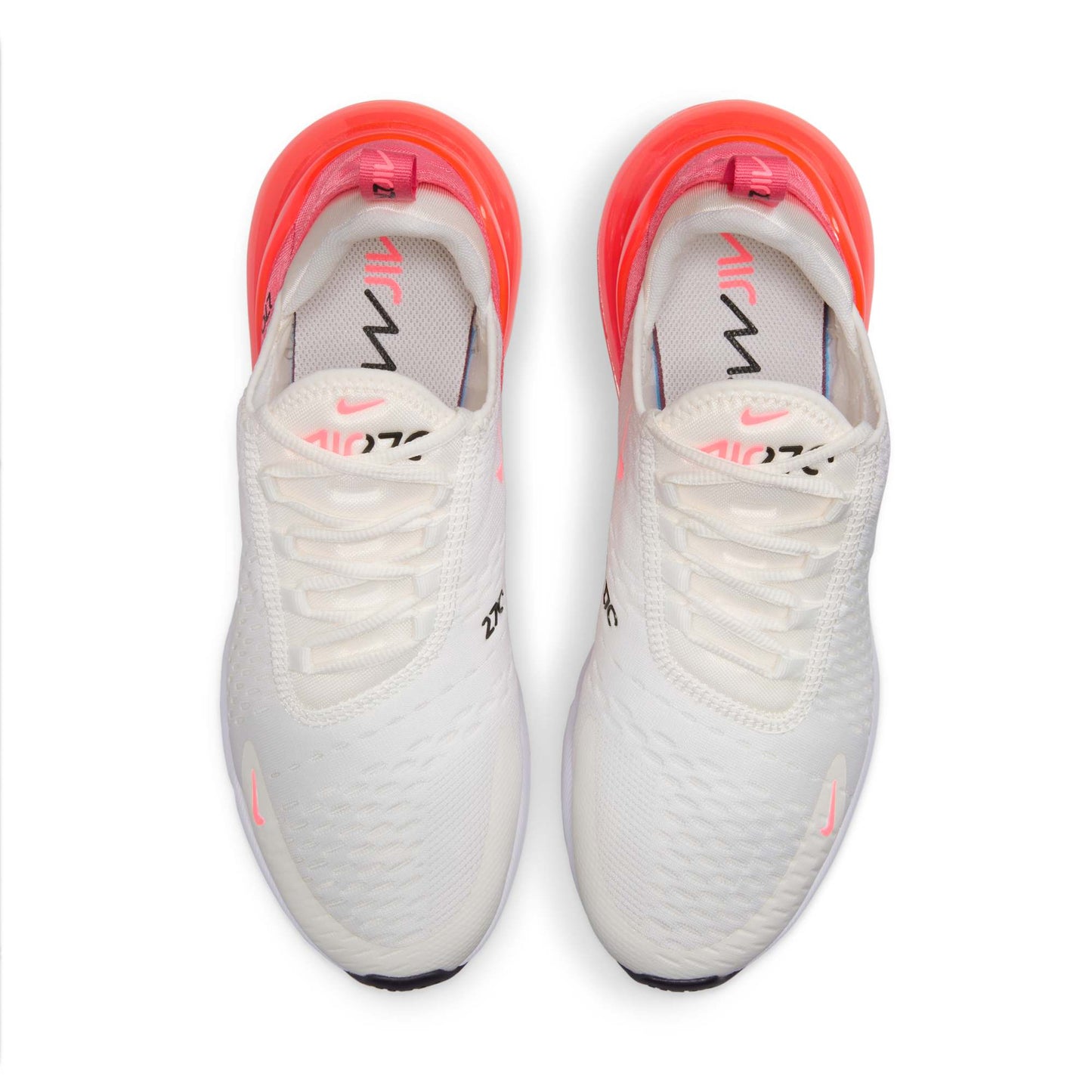 Nike Women's Air Max 270 'Sail Hot Punch' Sneakers