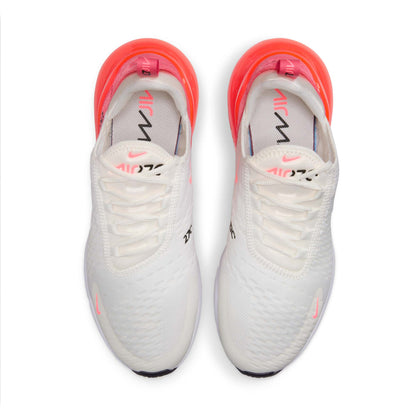 Nike Women's Air Max 270 'Sail Hot Punch' Sneakers