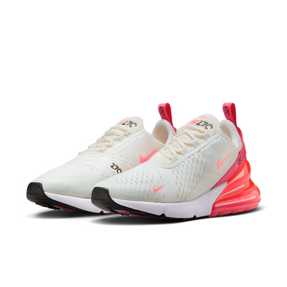 Nike Women's Air Max 270 'Sail Hot Punch' Sneakers