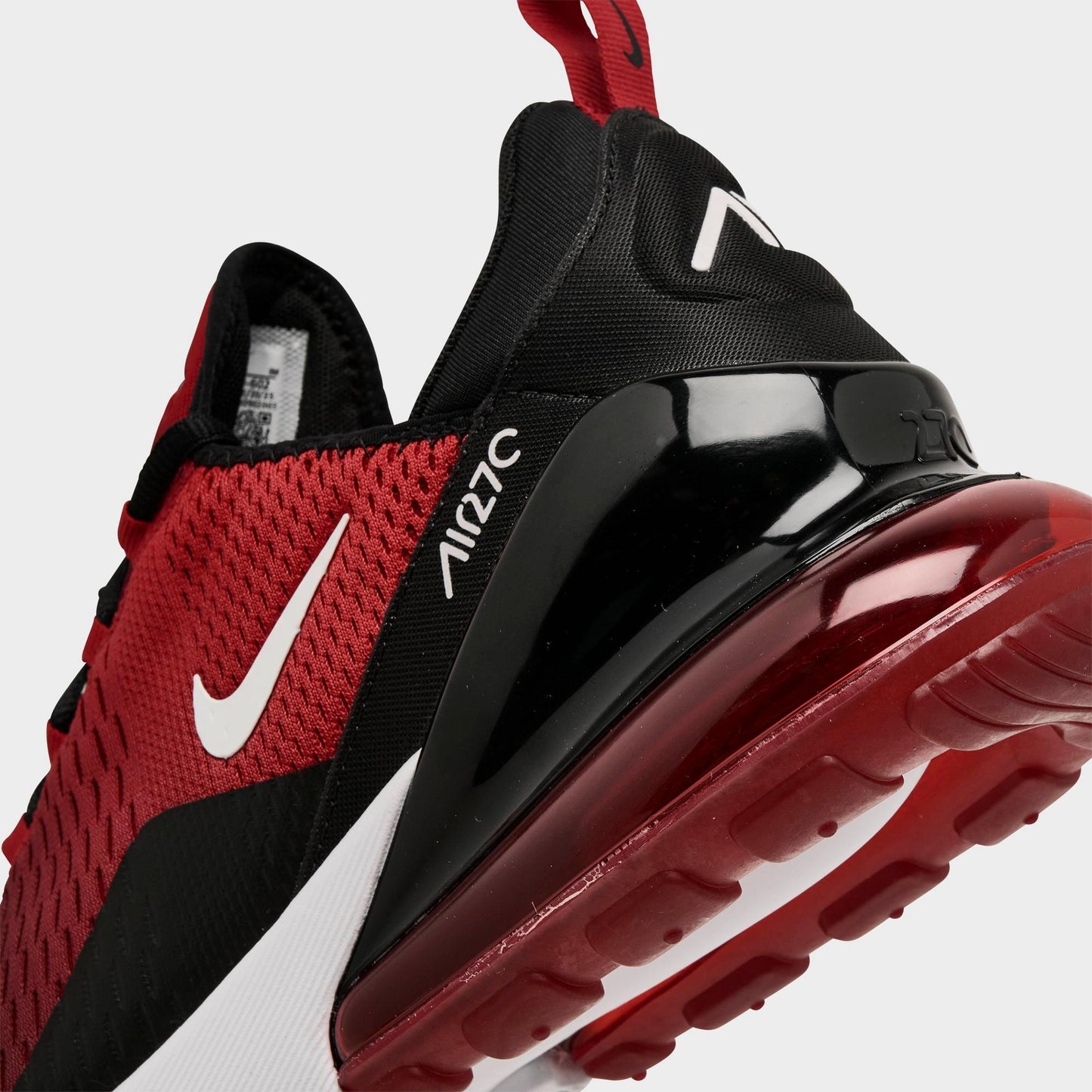 [ah8050-602] Mens Nike Air Max 270 'gym Red Black'