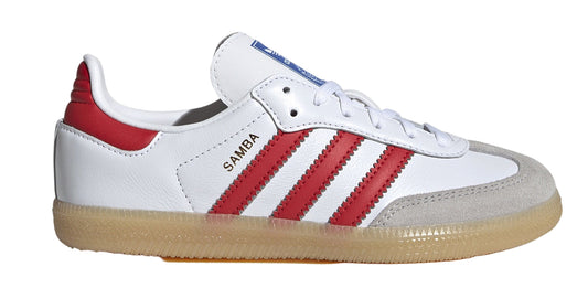 Footwear White / Collegiate Red / Gum Sole-