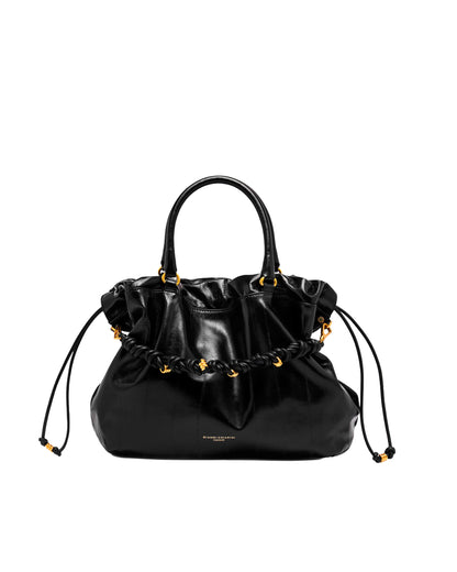 Leather Handbag Morgana Black