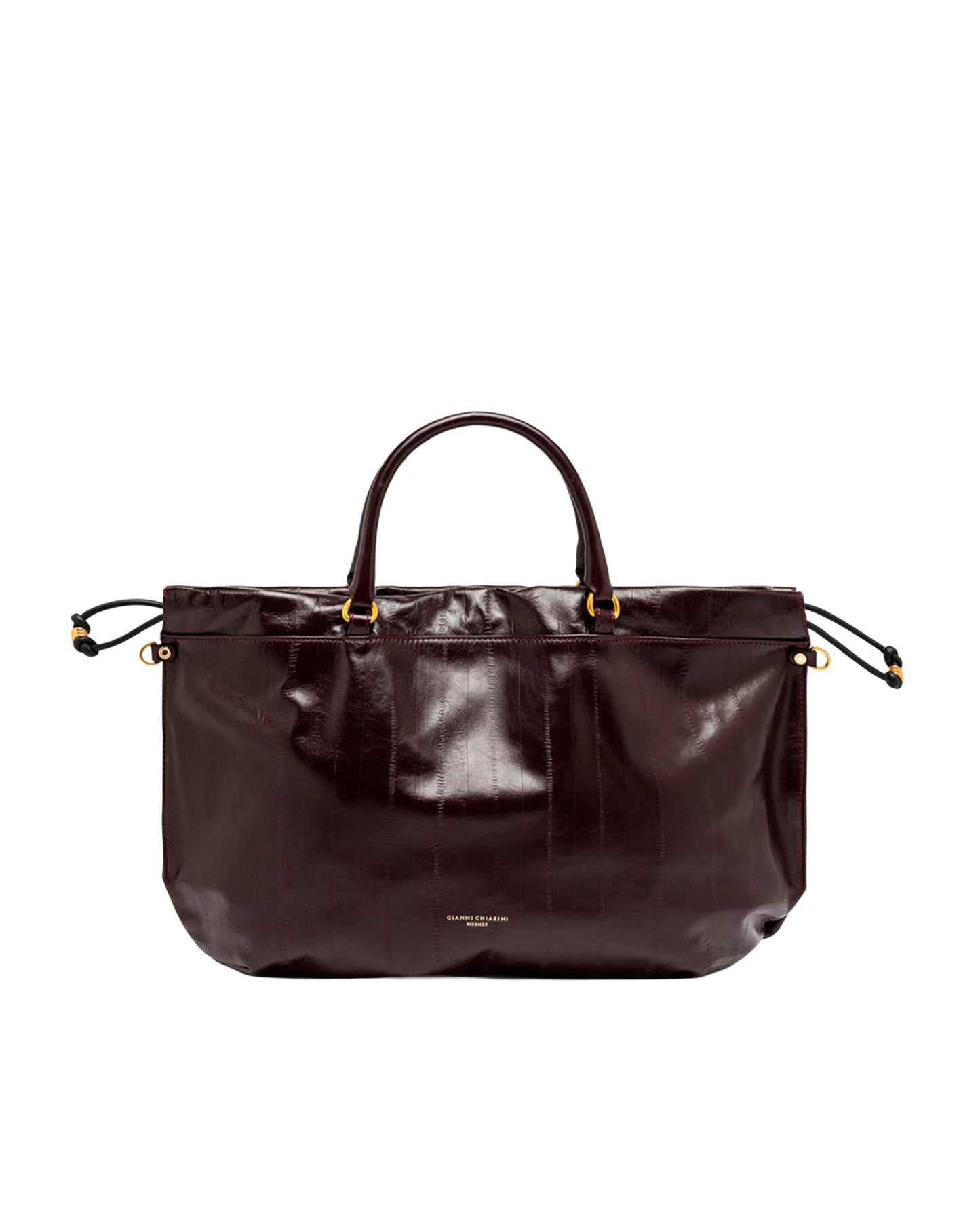 Leather Handbag Morgana Antique Ruby