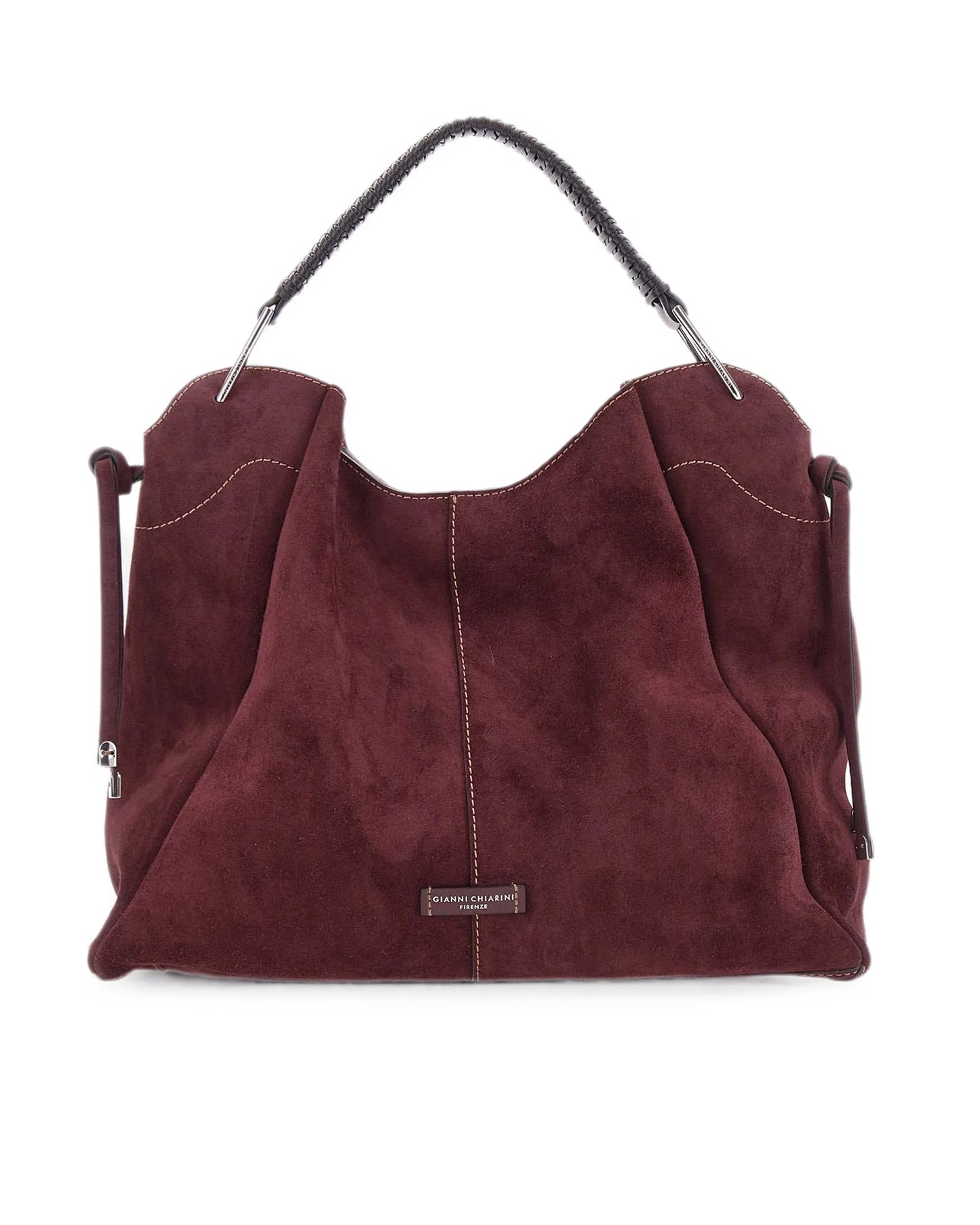 Handbag Era Amarone Burgundy Suede