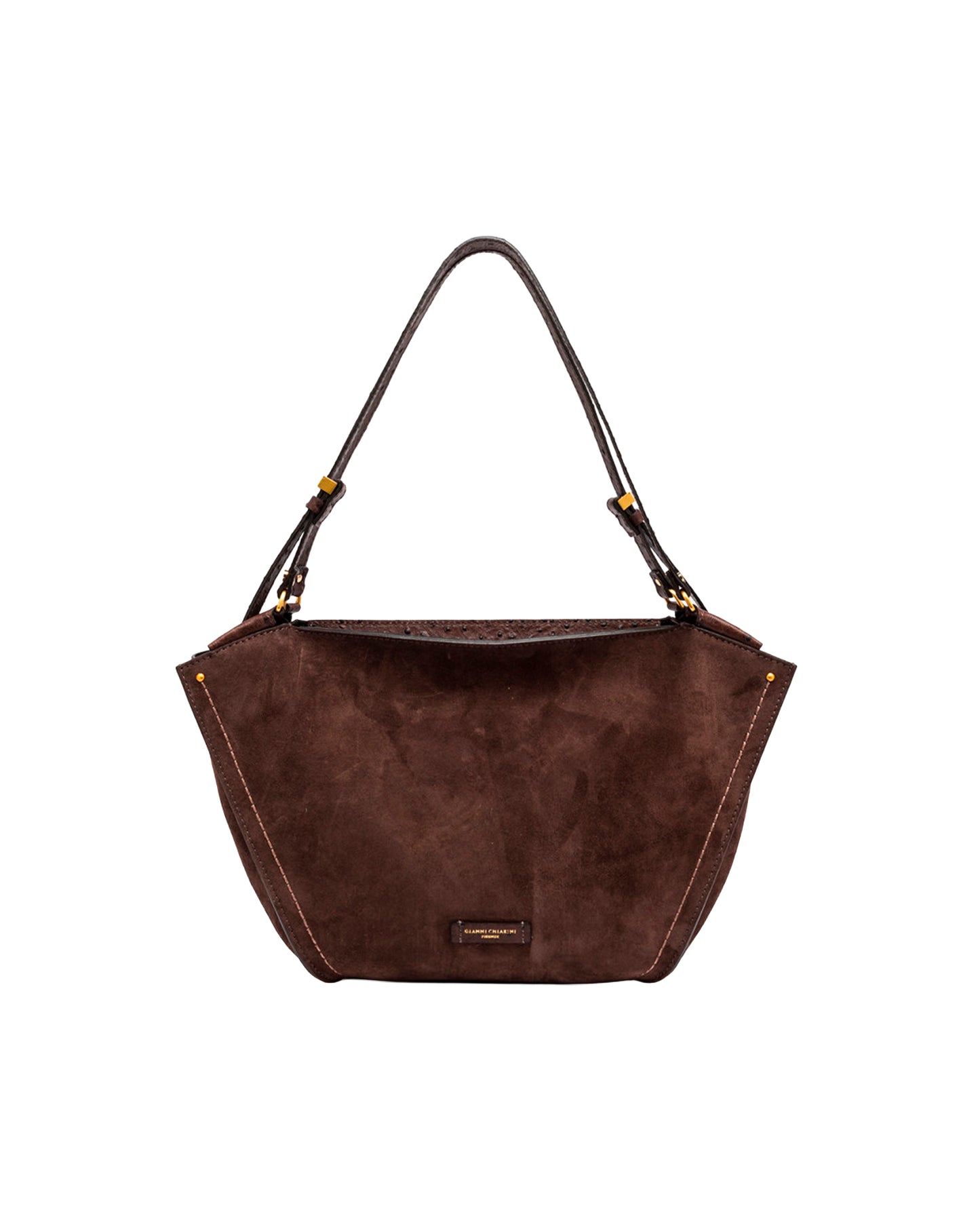 Handbag Bloom Suede Mocha