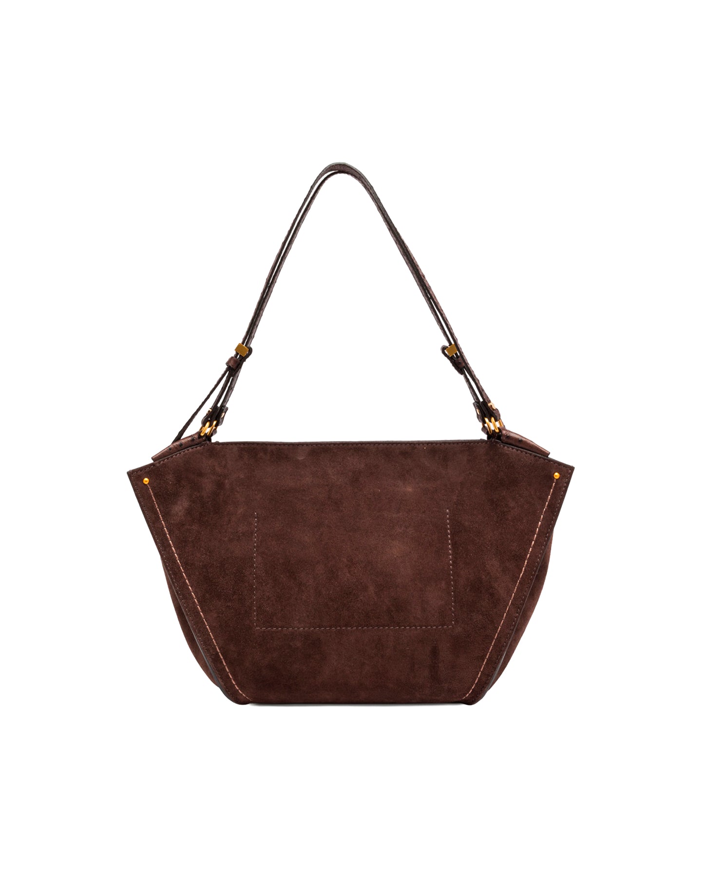 Handbag Bloom Suede Mocha