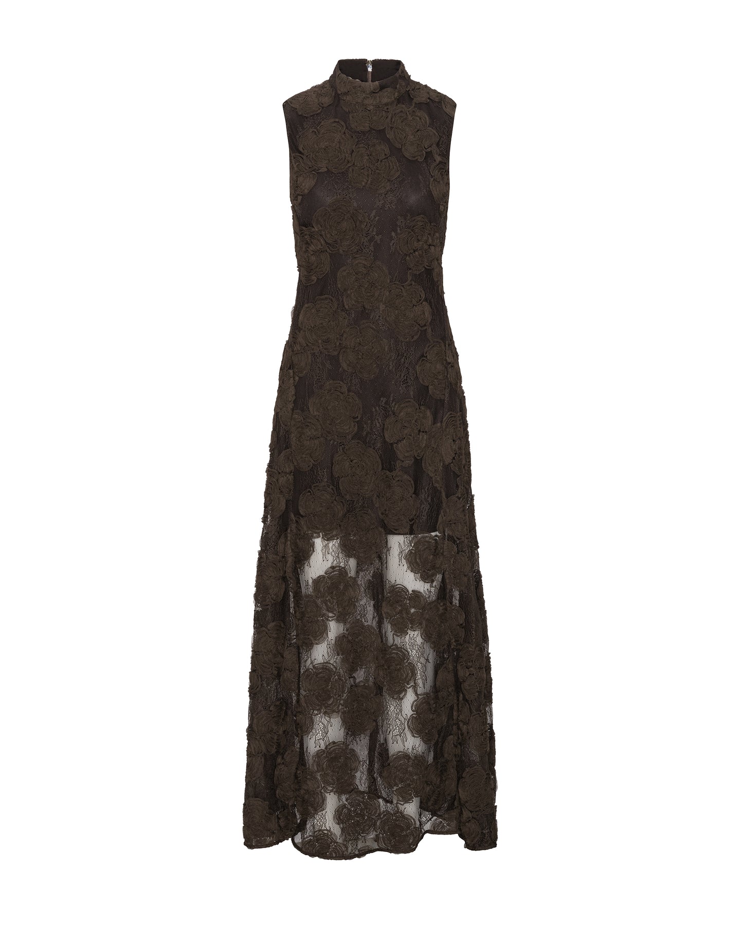 Maxi Dress 3D Flower Molé