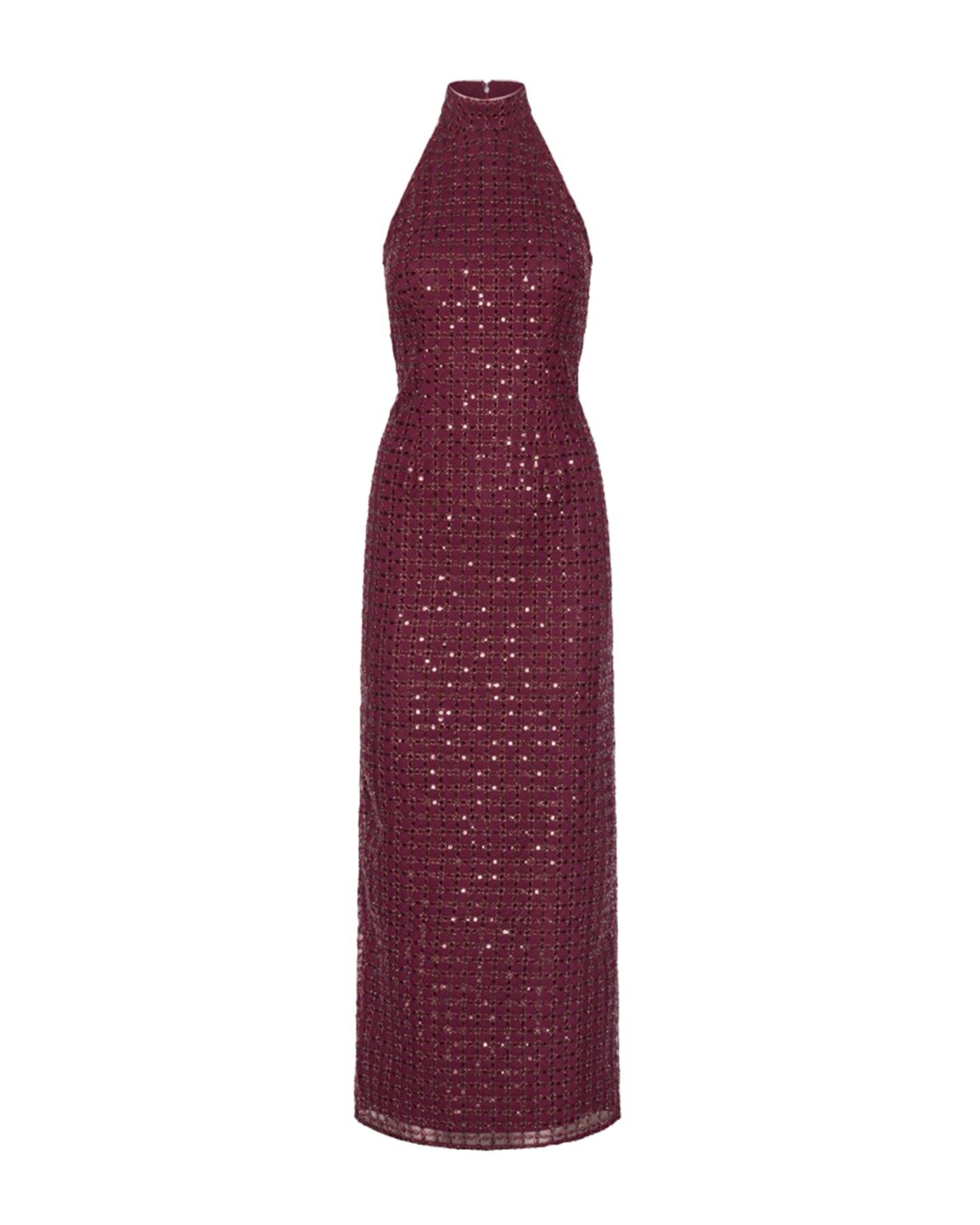Maxi Dress Beaded Zinfandel