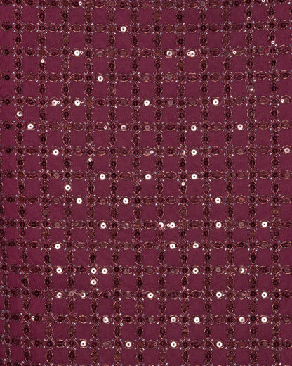 Maxi Dress Beaded Zinfandel