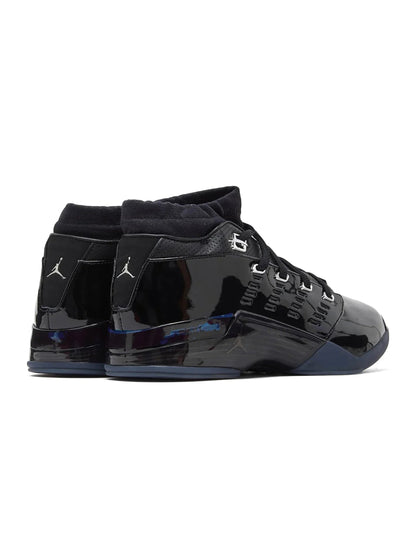Air Jordan Mens 17 Low SP - Black Patent