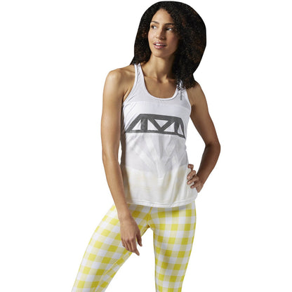 Reebok Women's Diamond Mesh Graphic Tank