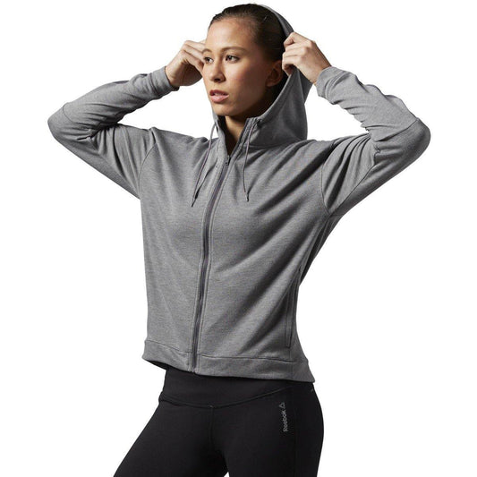 Reebok Women's Workout Ready Zip Hoodie Sweaters