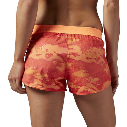 Reebok Women's Workout Ready Woven Aop Camo Short