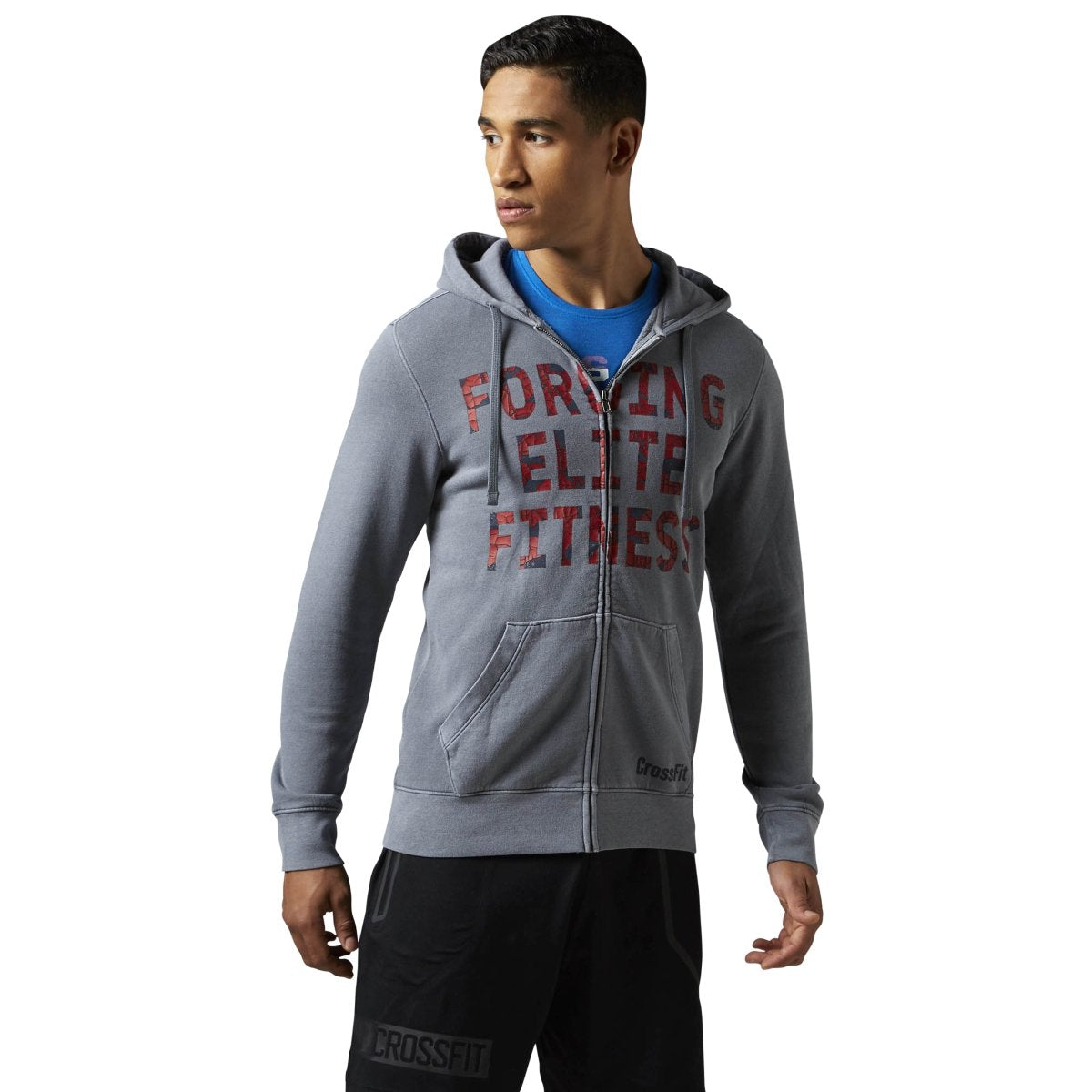 Reebok Rcf Forging Elite Fitness Full Zip Hoodie