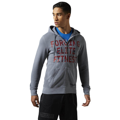 Reebok Rcf Forging Elite Fitness Full Zip Hoodie