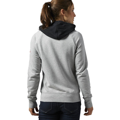 Reebok Women's UFC Ufan Full Zip Hoody