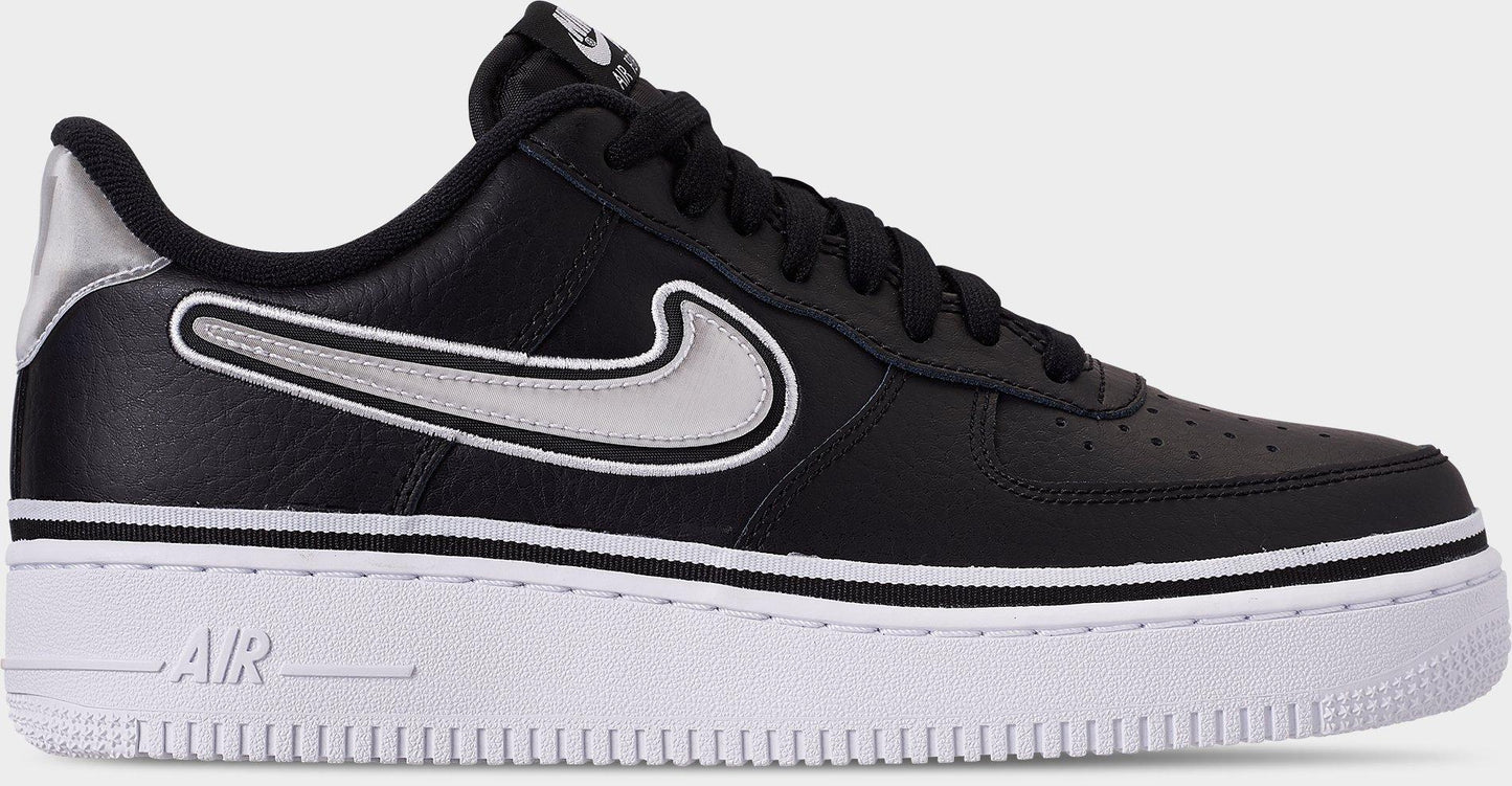 Nike Men's Air Force 1 Low Sport 'Nba Black White' - AJ7748-001