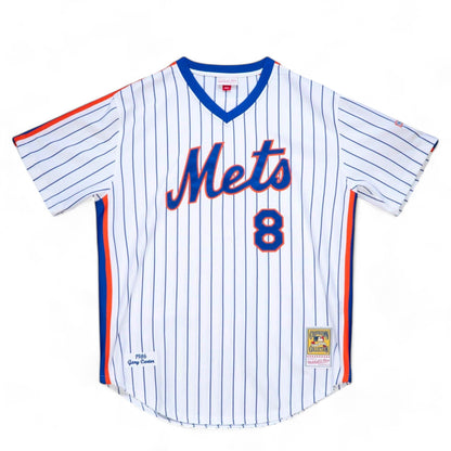 Mitchell & Ness Men's MLB Home Jersey Mets 1986 Gary Carter Jerseys