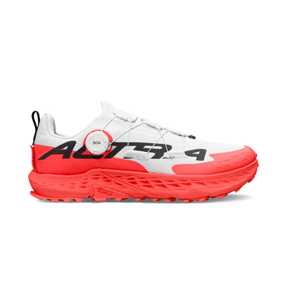 Altra Timp 5 BOA Men's Trail Running Shoes — White/Red