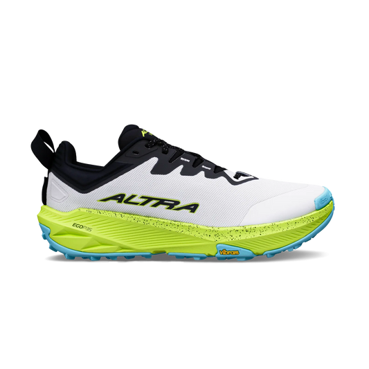 Altra Experience Wild 3+ Men's Trail Running Shoes — White/Lime
