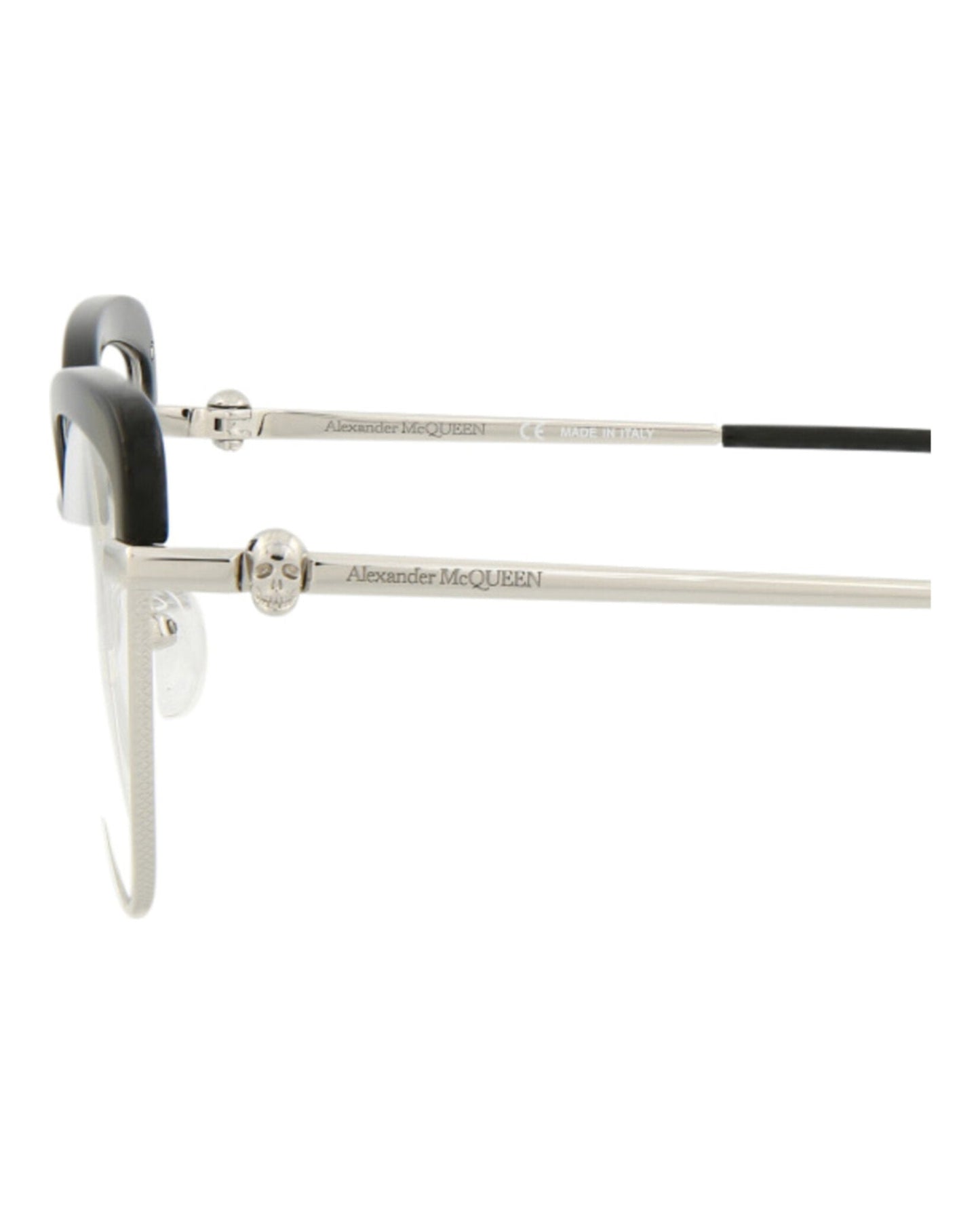 Alexander McQueen Cat Eye-Frame Metal Optical Frames