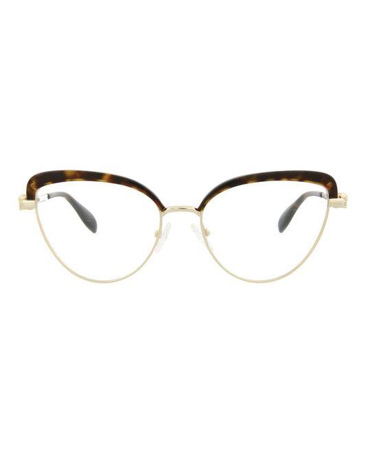 Alexander McQueen Cat Eye-Frame Metal Optical Frames
