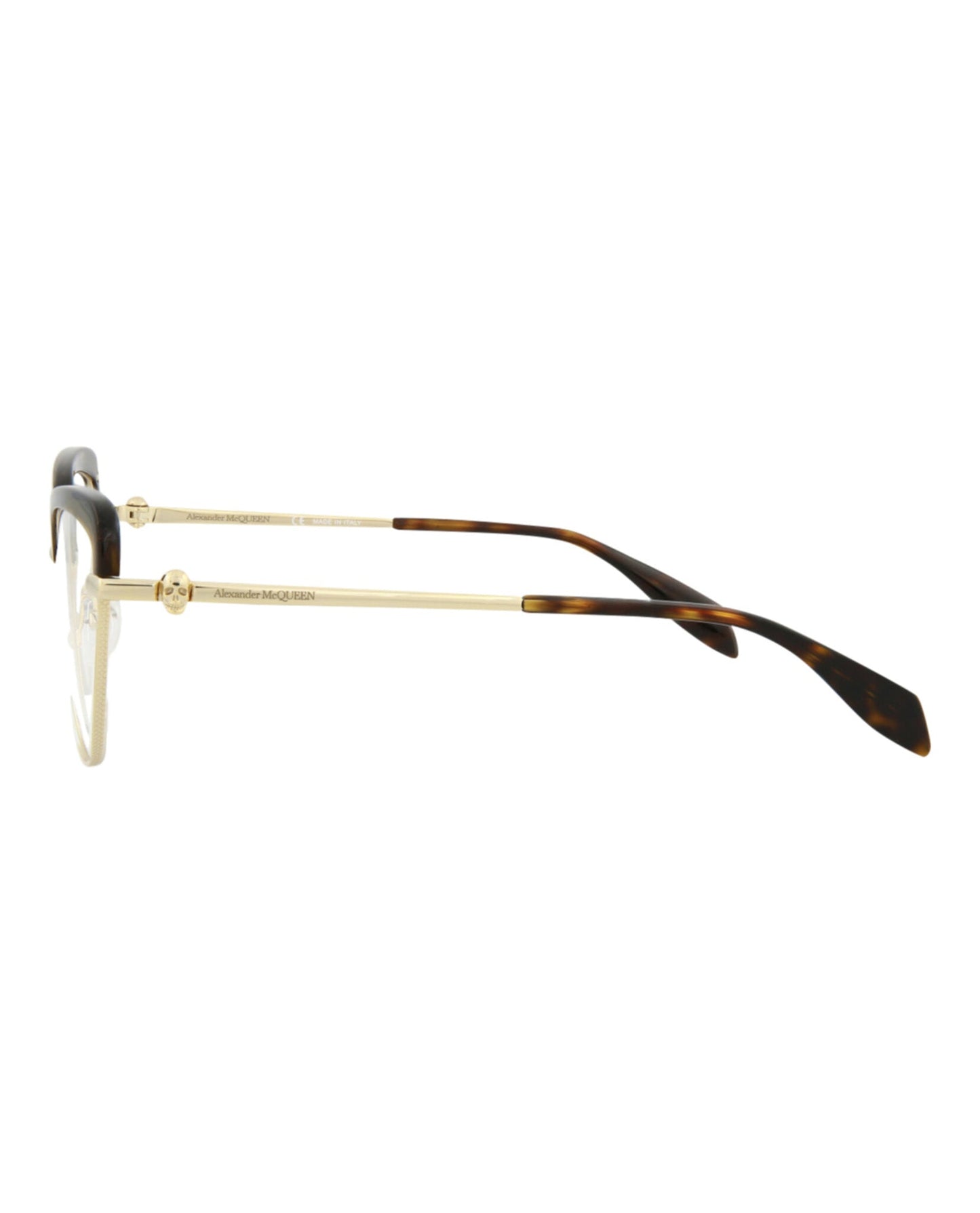 Alexander McQueen Cat Eye-Frame Metal Optical Frames