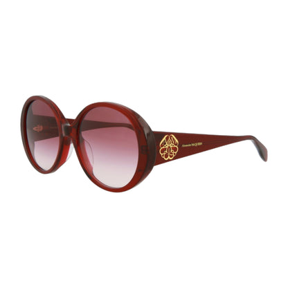Alexander McQueen Women's Round-Frame Acetate Sunglasses