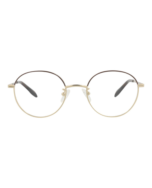 Alexander McQueen Round-Frame Metal Optical Frames
