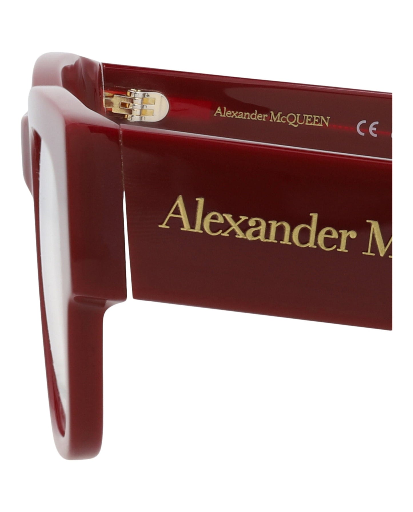 Alexander McQueen Square-Frame Recycled Acetate Optical Frames