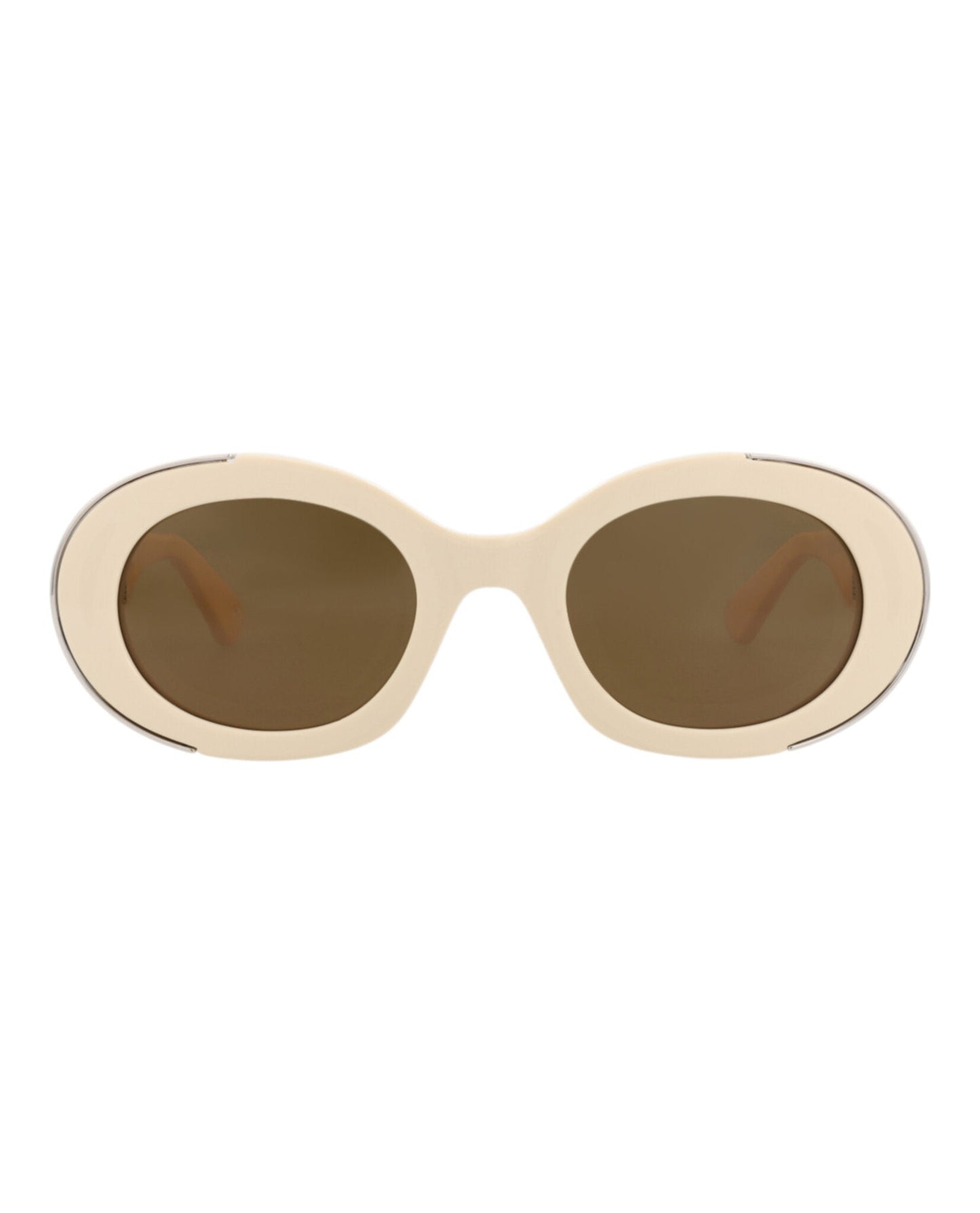 Alexander McQueen Round-Frame Recycled Acetate Sunglasses