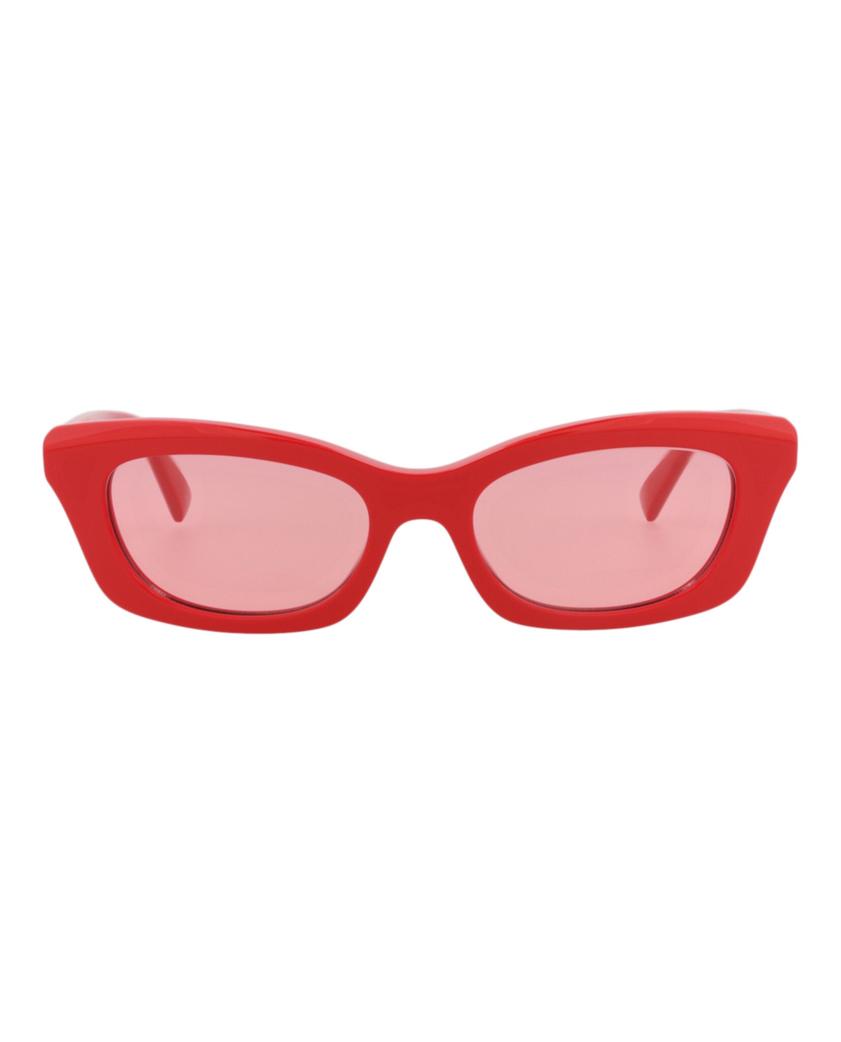Alexander McQueen Square-Frame Recycled Acetate Sunglasses Pink Womens Alexander McQueen Square-Frame Recycled Acetate Sunglasses  main image 4