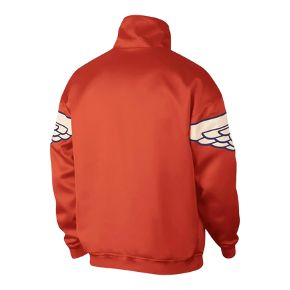 Jordan Wings Classic Pull-Over Men Jacket Team Orange/Crimson Tint-Deep Royal Blue