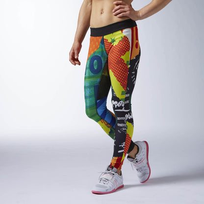 Reebok Women's Crossfit Reversible Chase Tight