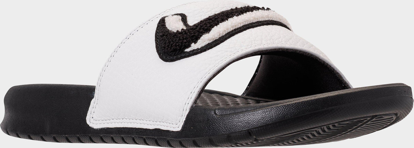 Nike Men's Benassi Jdi Chenille 'Black Summit White' - AO2805-001