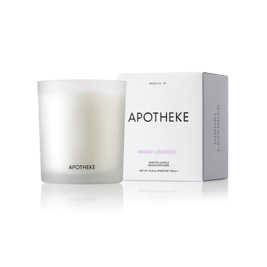 APOTHEKE Hinoki Lavender Classic Candle