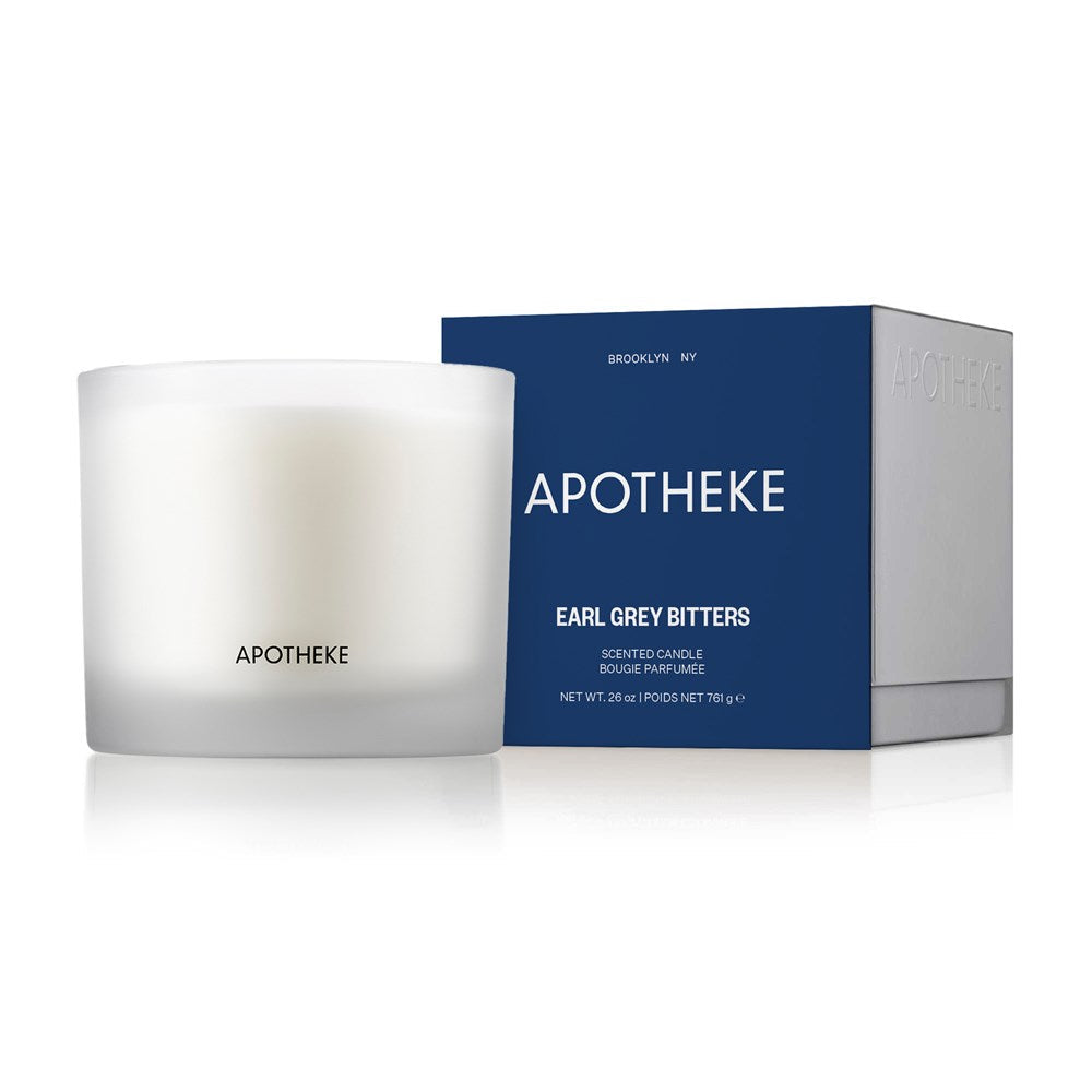 APOTHEKE Earl Grey Bitters 3-Wick Candle