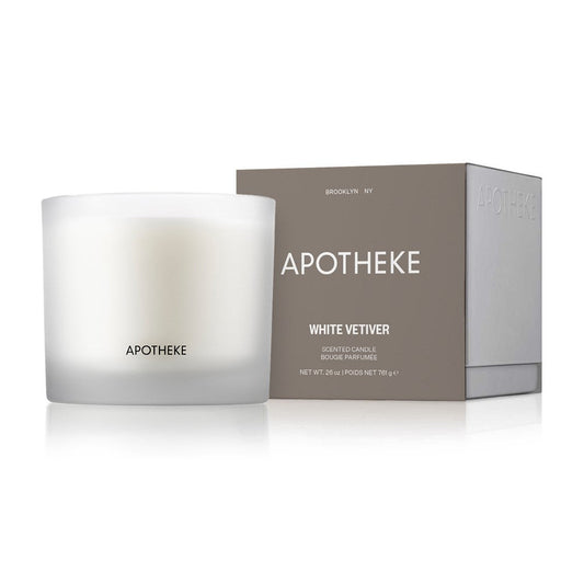 APOTHEKE White Vetiver 3-Wick Candle