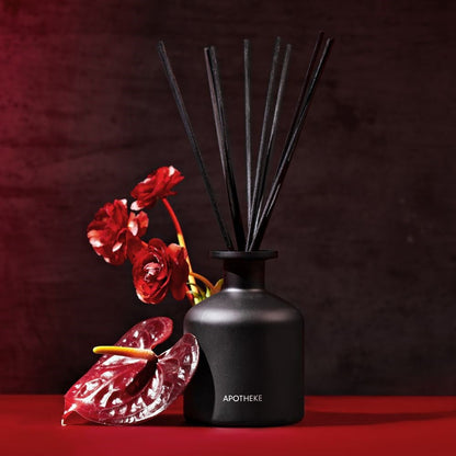 APOTHEKE Charcoal Rouge Reed Diffuser