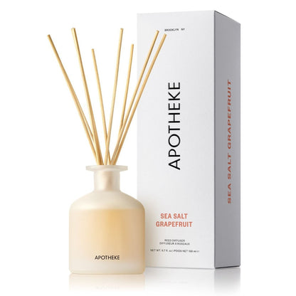 APOTHEKE Sea Salt Grapefruit Reed Diffuser
