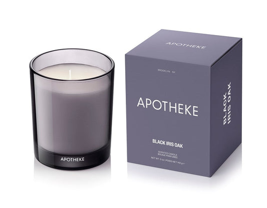 APOTHEKE Black Iris Oak Petite Candle