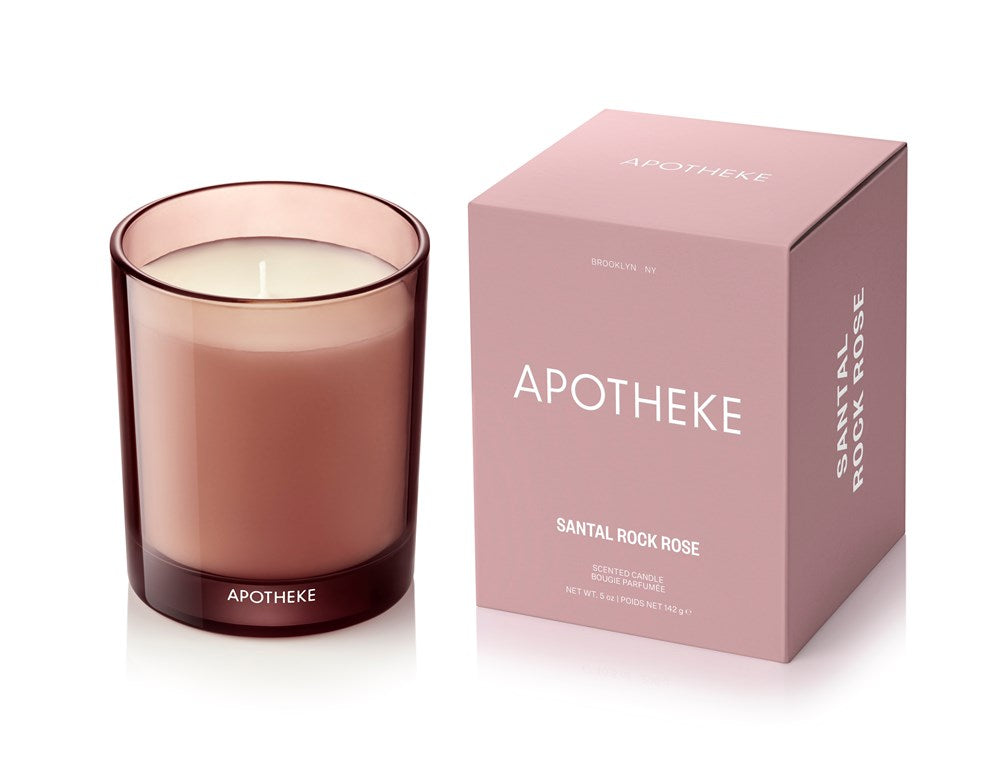APOTHEKE Santal Rock Rose Petite Candle