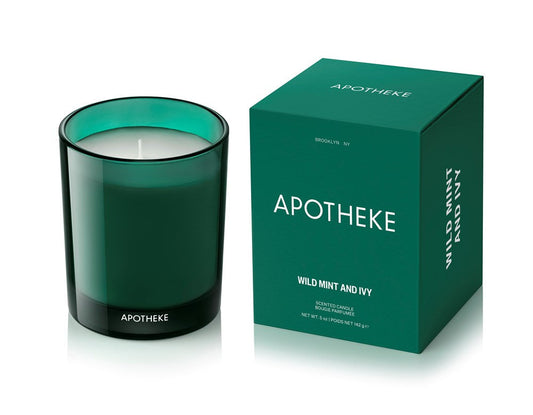 APOTHEKE Wild Mint and Ivy Petite Candle