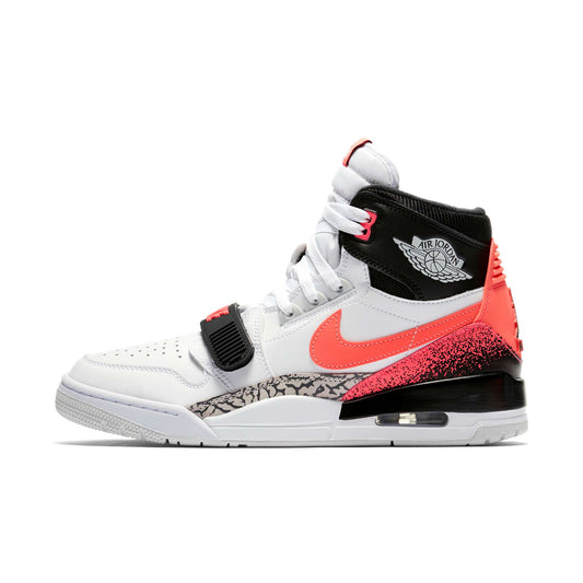 Vans Men's Air Jordan Legacy 312 'Tech Challenge 2 Hot Lava' Sample Sneakers