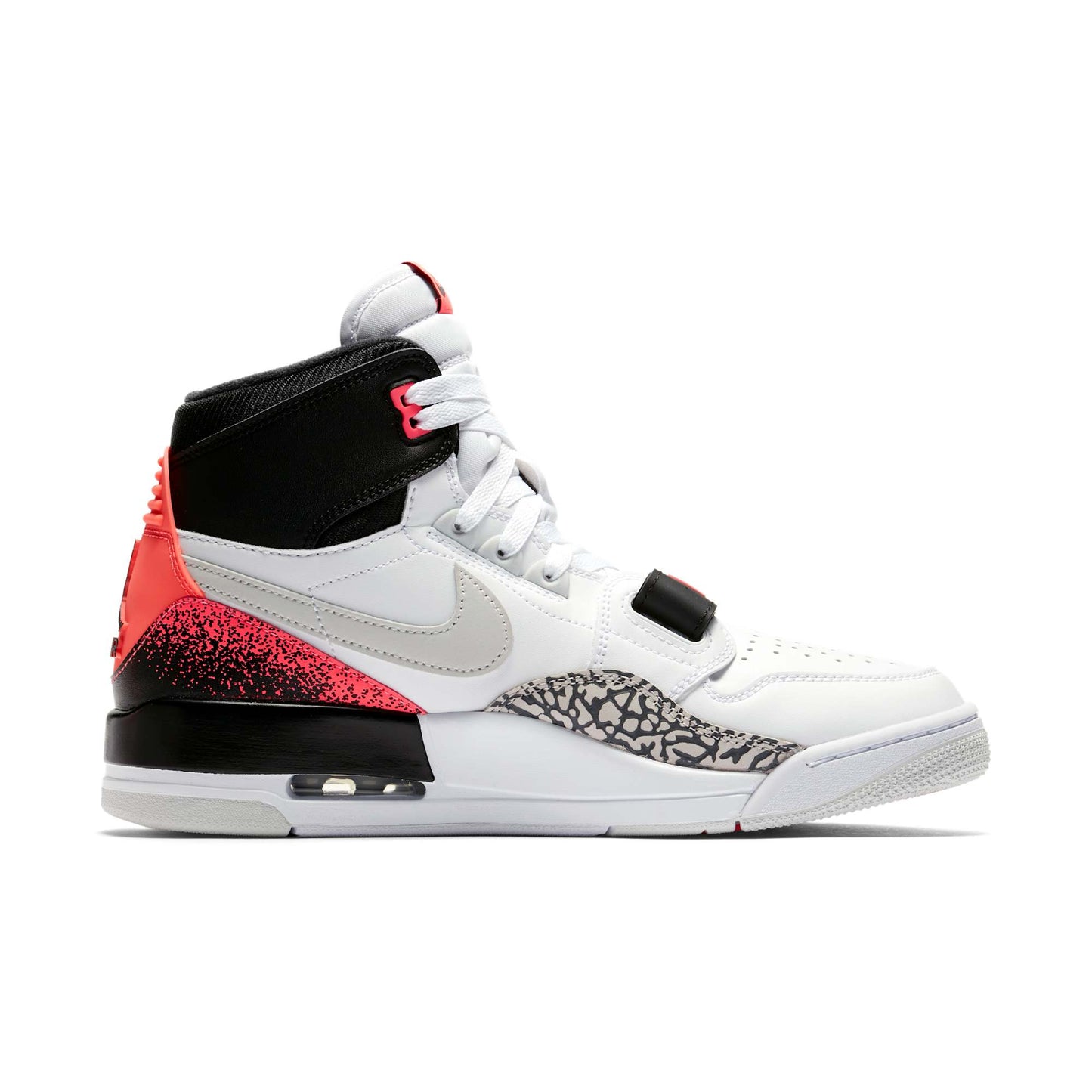Vans Men's Air Jordan Legacy 312 'Tech Challenge 2 Hot Lava' Sample Sneakers