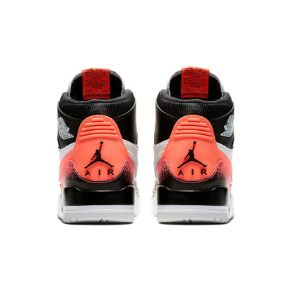Vans Men's Air Jordan Legacy 312 'Tech Challenge 2 Hot Lava' Sample Sneakers